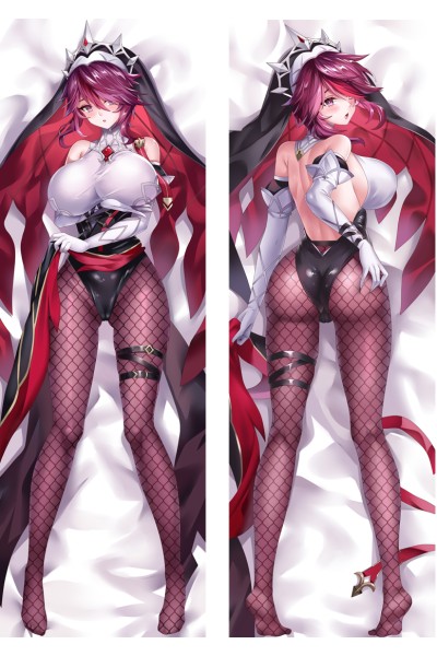 Genshin Impact Rosaria Anime Dakimakura Body Pillow Cover