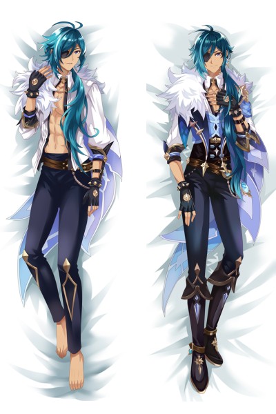Genshin Impact Kaeya Alberch Anime Dakimakura Body Pillow Cover