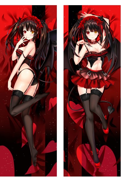 Date A Live Tokisaki Kurumi Nightmare Anime Dakimakura Body Pillow Cover