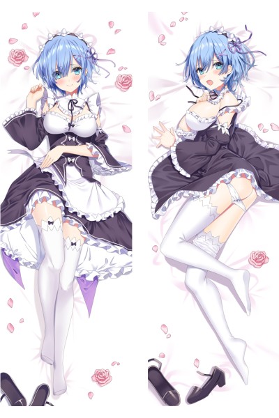 Re:Zero Rem Anime Dakimakura Body Pillow Cover