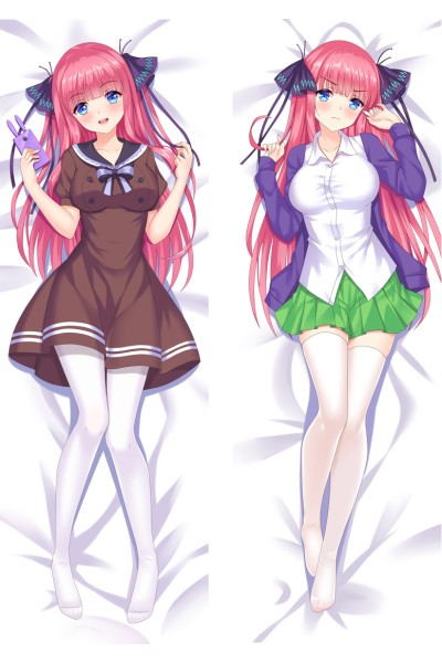 The Quintessential Quintuplets Nakano Nino Anime Dakimakura Body Pillow Cover