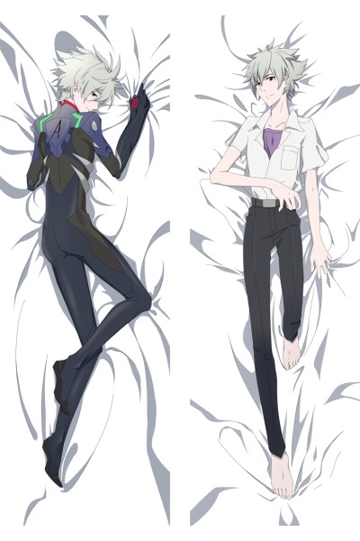 Neon Genesis Evangelion Kaworu Nagisa Anime Dakimakura Body Pillow Cover