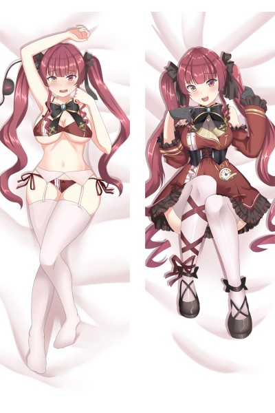 Virtual Youtuber Houshou Marine Anime Dakimakura Body Pillow Cover