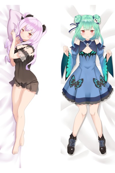 Virtual Youtuber Uruha Rushia Anime Dakimakura Body Pillow Cover
