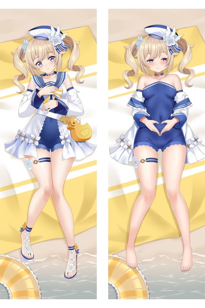 Genshin Impact Barbara Anime Dakimakura Body Pillow Cover