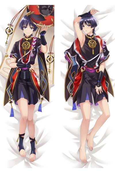 Genshin Impact Scaramouch Anime Dakimakura Body Pillow Cover