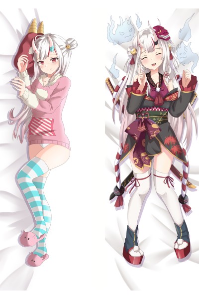 Virtual Youtuber Nakiri Ayame Anime Dakimakura Body Pillow Cover