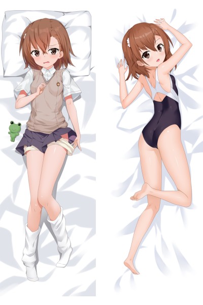 A Certain Scientific Railgun Mikoto Misaka Anime Dakimakura Body Pillow Cover