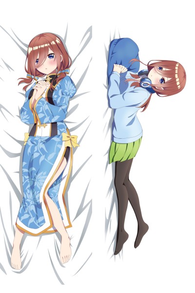 The Quintessential Quintuplets Miku Nakano Anime Dakimakura Body Pillow Cover