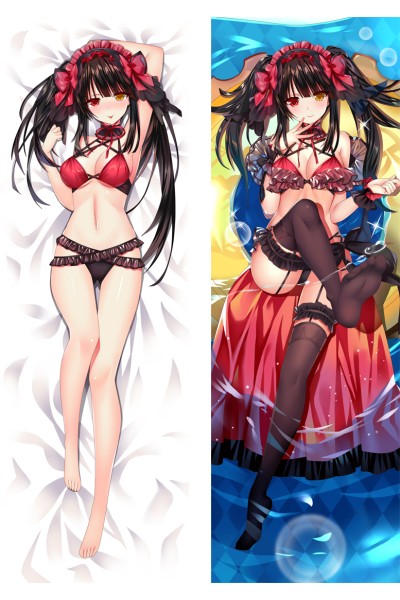 Date A Live Tokisaki Kurumi Anime Dakimakura Body Pillow Cover
