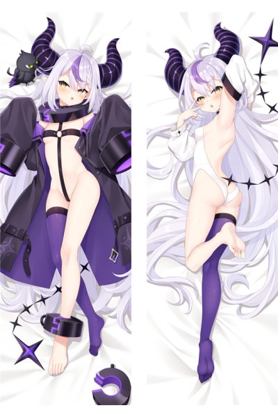 Virtual Youtuber La+ Darknesss Anime Dakimakura Body Pillow Cover