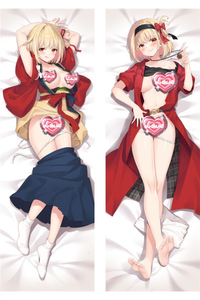 Lycoris Recoil Nishikigi Chisato Anime Dakimakura Body Pillow Cover