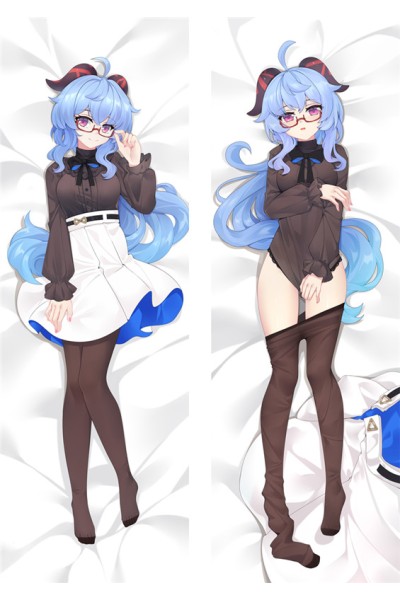 Genshin Impact Ganyu Anime Dakimakura Body Pillow Cover