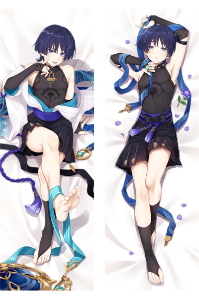 Genshin Impact Scaramouche Anime Dakimakura Body Pillow Cover