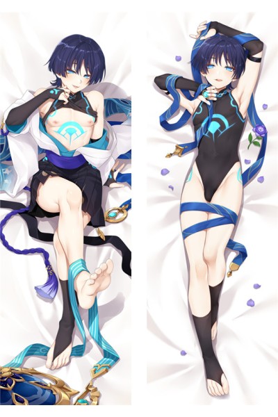 Genshin Impact Scaramouche Anime Dakimakura Body Pillow Cover