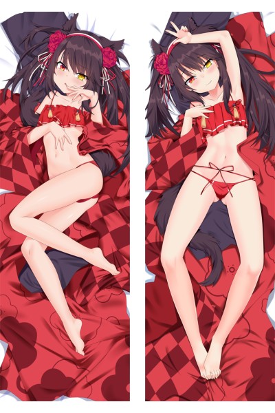 Date A Live Tokisaki Kurumi Anime Dakimakura Body Pillow Cover