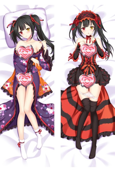 Date A Live Tokisaki Kurumi Anime Dakimakura Body Pillow Cover