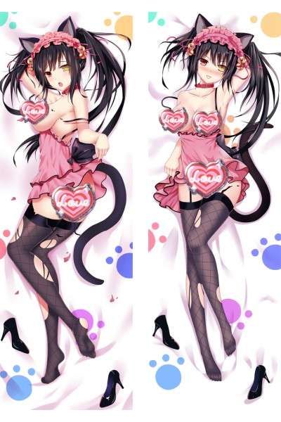 Date A Live Tokisaki Kurumi Anime Dakimakura Body Pillow Cover