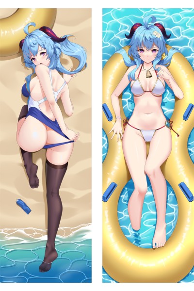 Genshin Impact Ganyu Anime Dakimakura Body Pillow Cover