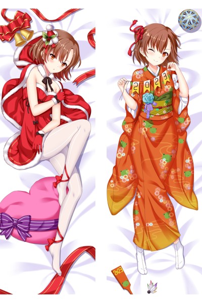 A Certain Scientific Railgun Mikoto Misaka Anime Dakimakura Body Pillow Cover