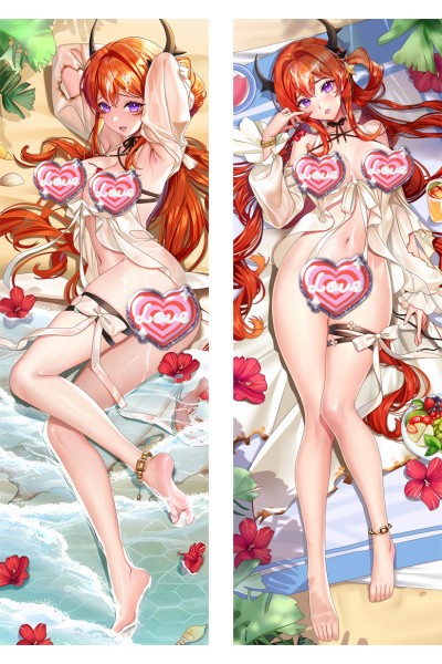 Arknights Surtr 42 Anime Dakimakura Body Pillow Cover