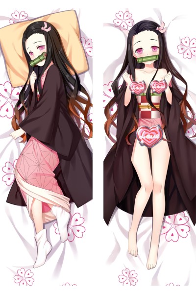 Demon Slayer: Kimetsu no Yaiba Kamado Nezuko Anime Dakimakura Body Pillow Cover