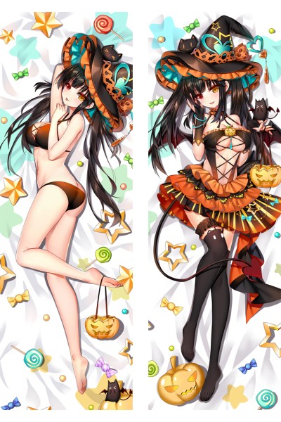 Date A Live Tokisaki Kurumi Anime Dakimakura Body Pillow Cover