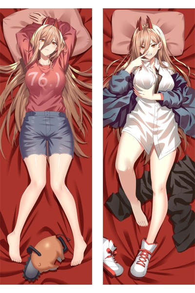 Chainsaw Man Power Anime Dakimakura Body Pillow Cover