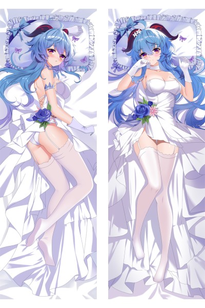 Genshin Impact Ganyu Anime Dakimakura Pillow Cover
