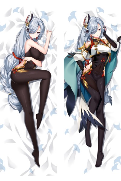 Genshin Impact Shenhe Anime Dakimakura Body Pillow Cover H4171-A