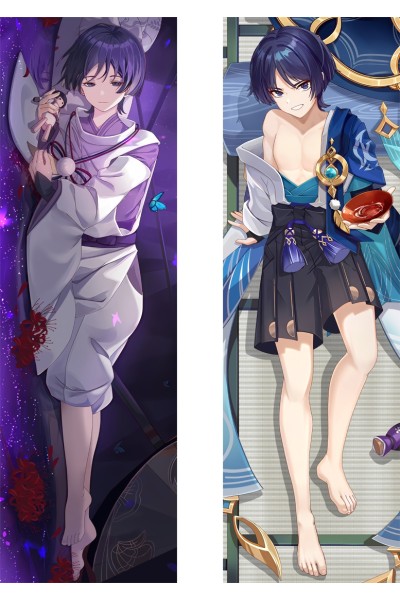 Genshin Impact Scaramouche Anime Dakimakura Body Pillow Cover