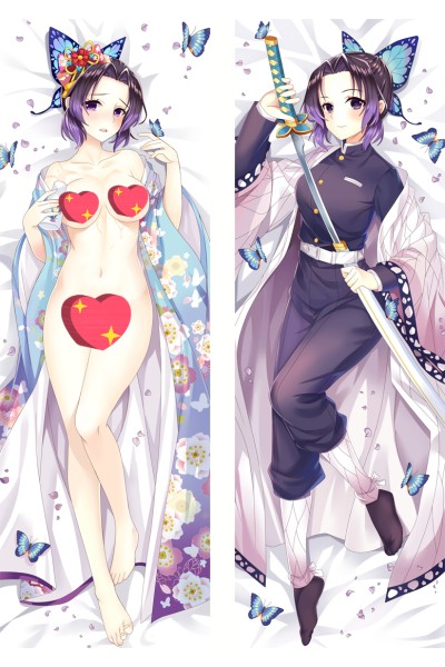 Demon Slayer: Kimetsu no Yaiba Kochou Shinobu Anime Dakimakura Body Pillow Cover