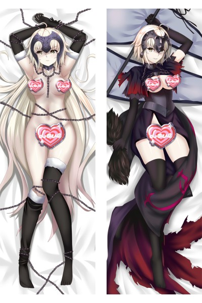 Fate/Grand Order FGO Jeanne d'Arc Alter Anime Dakimakura Body Pillow Cover