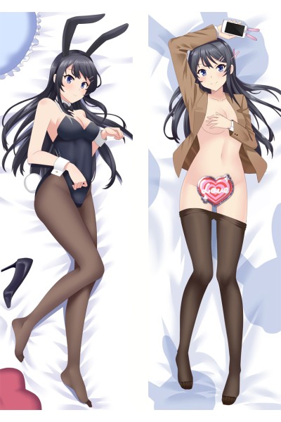 Rascal Does Not Dream of Bunny Girl Senpai Anime Dakimakura Body Pillow Cover