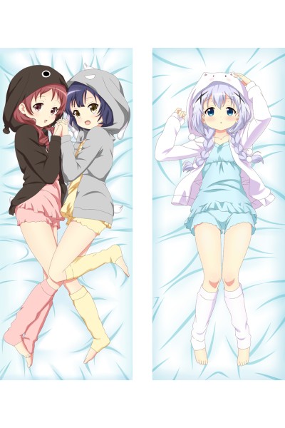 Is the Order a Rabbit? Anime Dakimakura Body Pillow Cover