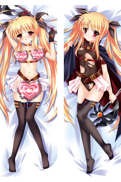 Magical Girl Lyrical Nanoha Anime Dakimakura Body Pillow Cover