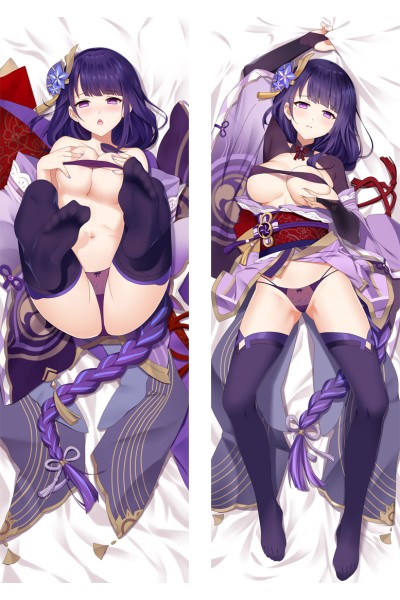 Genshin Impact Raiden Shogun Baal Anime Dakimakura Body Pillow Cover