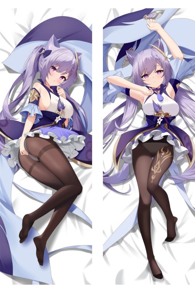 Genshin Impact Keqing Anime Dakimakura Body Pillow Cover