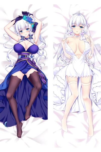 Azur Lane Royal Navy Illustrious Anime Dakimakura Body Pillow Cover