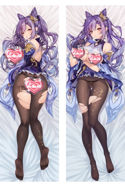 Genshin Impact Keqing Anime Dakimakura Body Pillow Cover