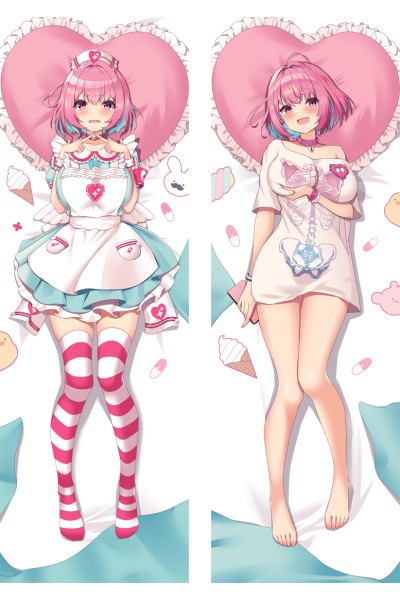 Virtual Youtuber Yumemi Riamu Anime Dakimakura Body Pillow Cover