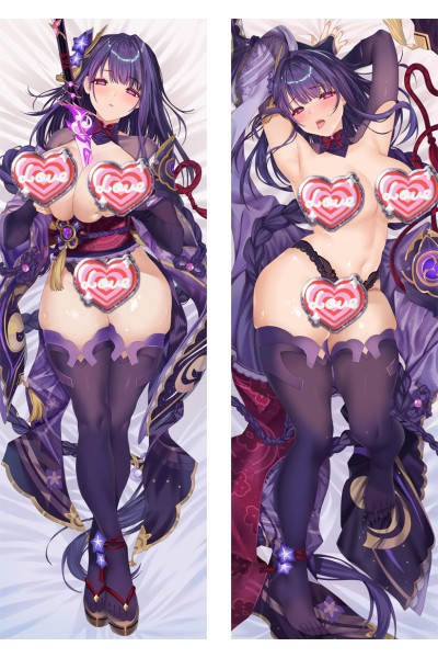 Genshin Impact Raiden Shogun Baal Anime Dakimakura Body Pillow Cover