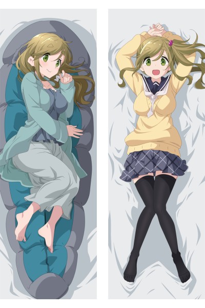 Laid-Back Camp Shima Rin Anime Dakimakura Pillow Cover