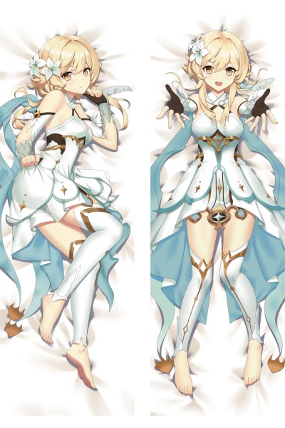 Genshin Impact Lumine Anime Dakimakura Pillow Cover