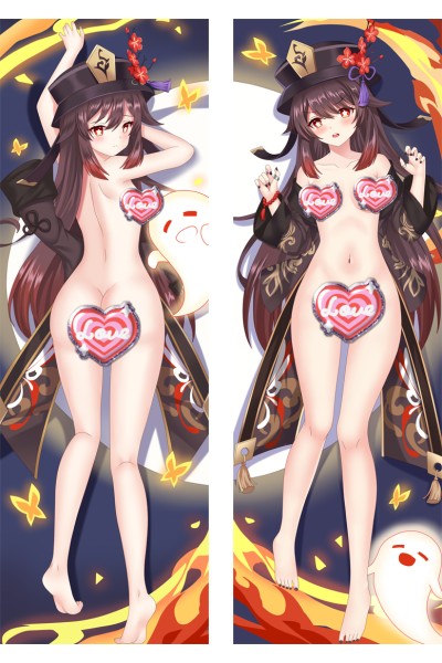 Genshin Impact Hutao Anime Dakimakura Pillow Cover