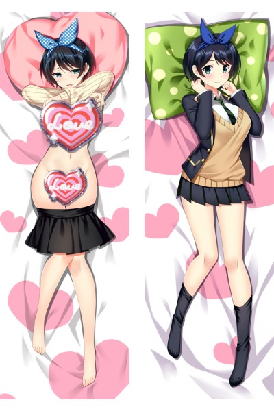 Kanojo, Okarishimasu Sarashina Ruka Anime Dakimakura Pillow Cover