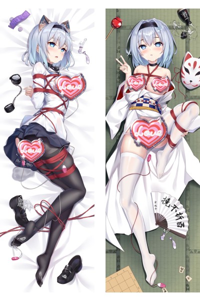 The Ryuo's Work is Never Done! Ginko Sora Anime Dakimakura Pillow Cover