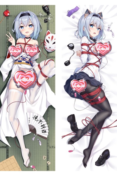 The Ryuo's Work is Never Done! Ginko Sora Anime Dakimakura Pillow Cover