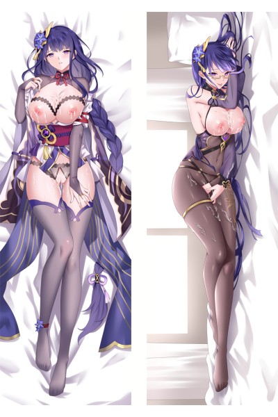 Genshin Impact Raiden Shogun Baal Anime Dakimakura Pillow Cover