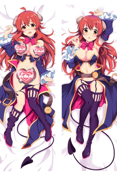 The Demon Girl Next Door Yoshida Yūko Shadow Mistress Shamiko Anime Dakimakura Pillow Cover